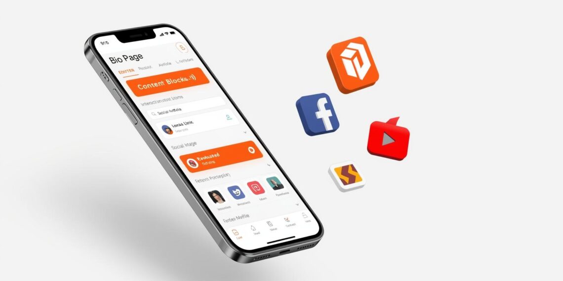 Construindo sua Bio Page Perfeita: Um Guia de Componentes e Blocos